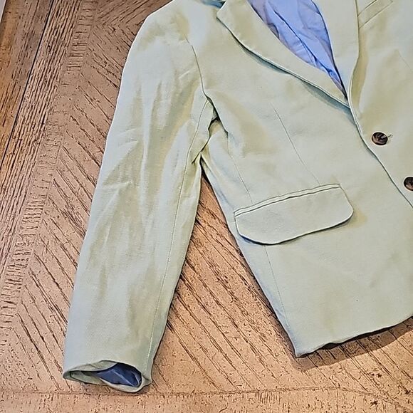 Mint green  blazer jacket boys size 7 H&M - Picture 2 of 14